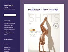 Tablet Screenshot of lubahegrenude.com